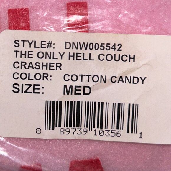 NEW DayDream Nation The Only Hell Couch Crasher Medium Cotton Candy Pink C97 - Picture 10 of 10